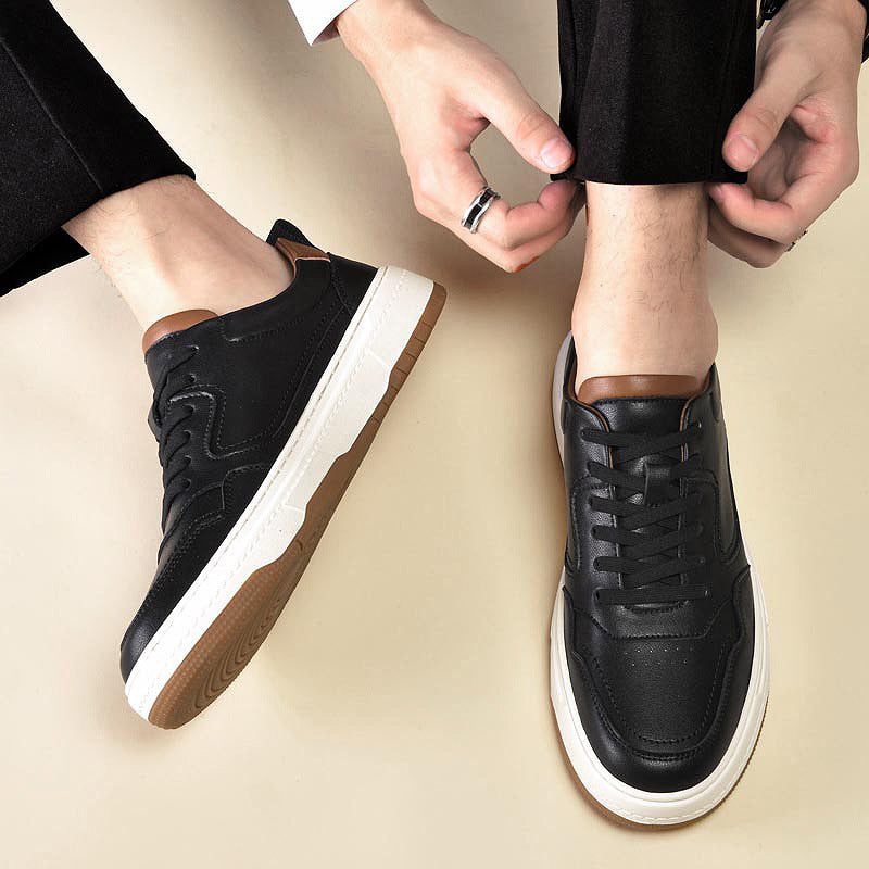 Men's Breathable Leather Casual Shoes