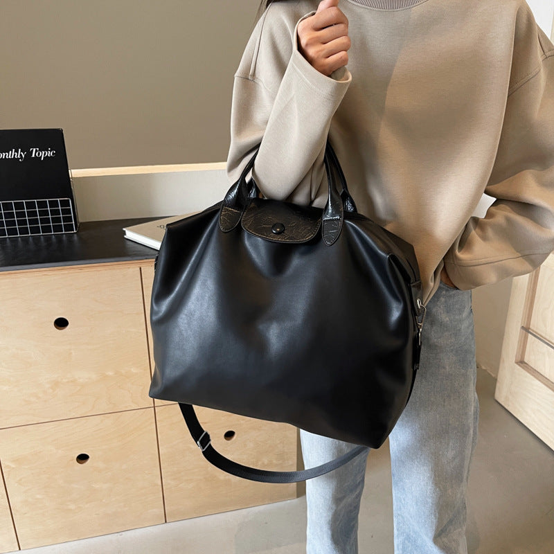 Women's Leather Large Capacity Handbag