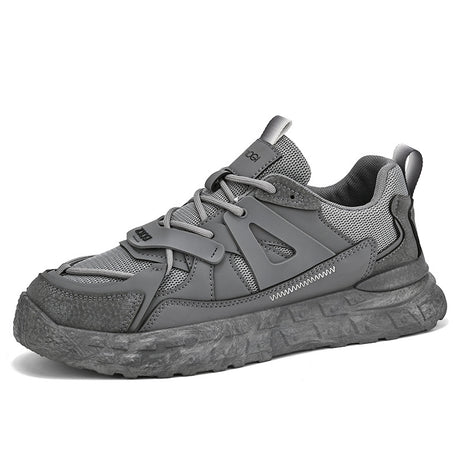 Men's Trendy Solid Color Thick-soled Heightening Shoes