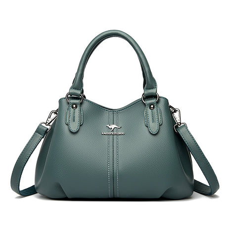 Women's Leather Stylish Large Capacity Handbag