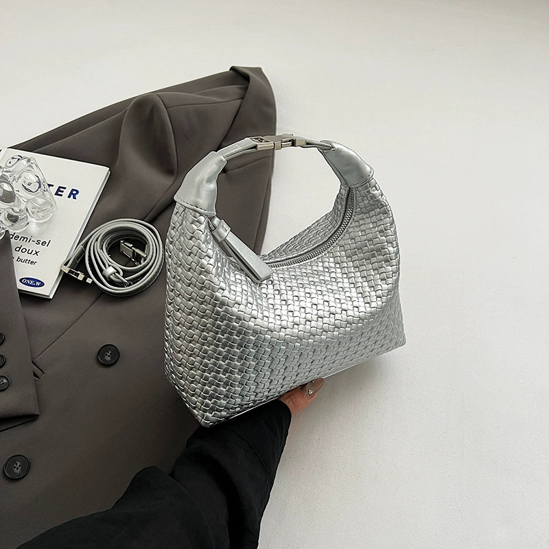 Women's Leather Versatile Stylish Pea Bag