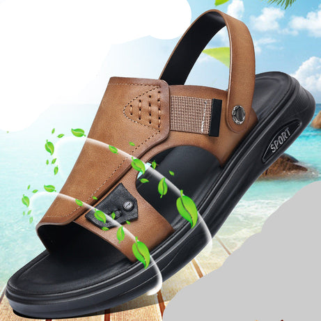 Men's Genuine Leather Sandals