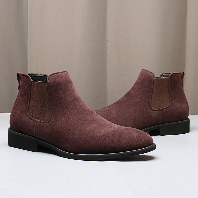 Men's Large Size British Style Chelsea Boots