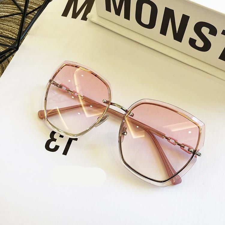 Women's Big Frame UV Protection Fashion Sunglasses