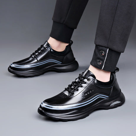Men's Leather Versatile Premium Casual Shoes