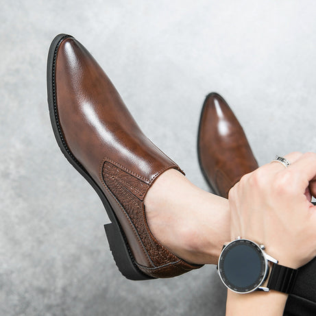 Men's Fashion Lazy Low-Top Pointed Casual Shoes
