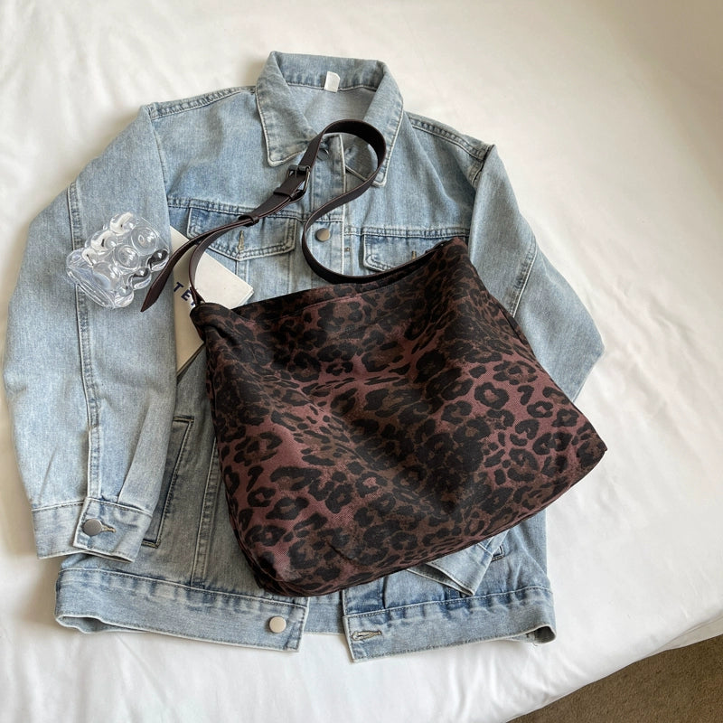 Women's Leopard Print Fashion Shoulder Bag