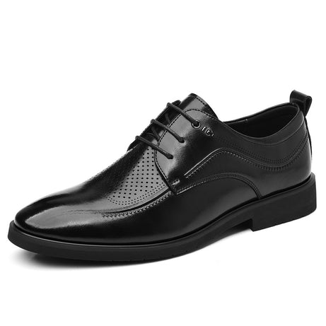 Men's Leather Fashion Trend British Style Casual Shoes