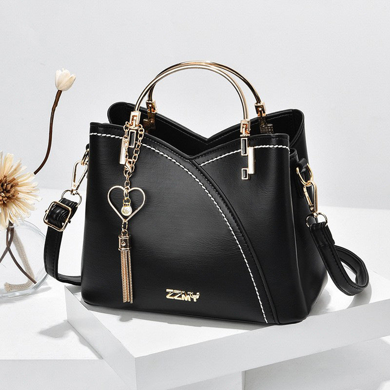 Women's Trend Color Large Capacity Handbag