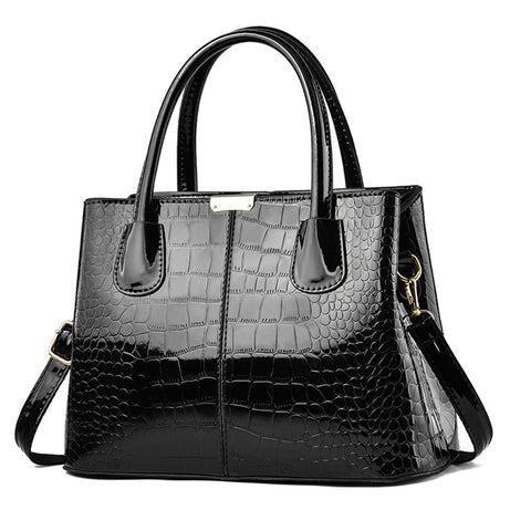 Women's Fashion Bright Leather Shoulder Bag