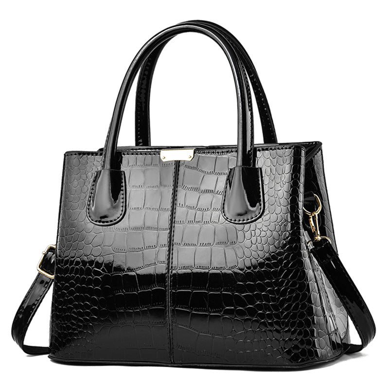 Women's Fashion Bright Leather Shoulder Bag