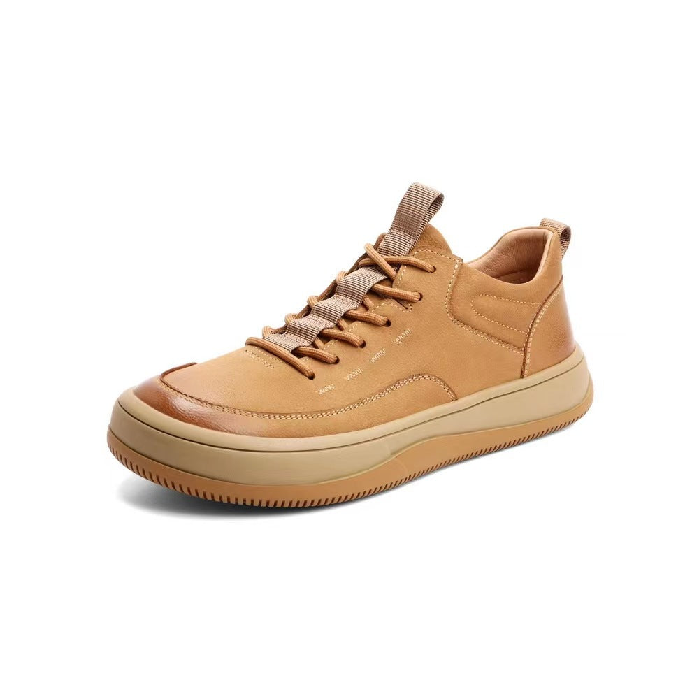 Men's Leather Comfortable Versatile Casual Shoes