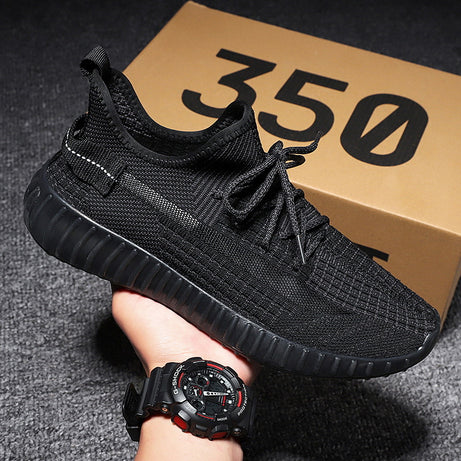 Men's Mesh Breathable Fly-woven Sneakers