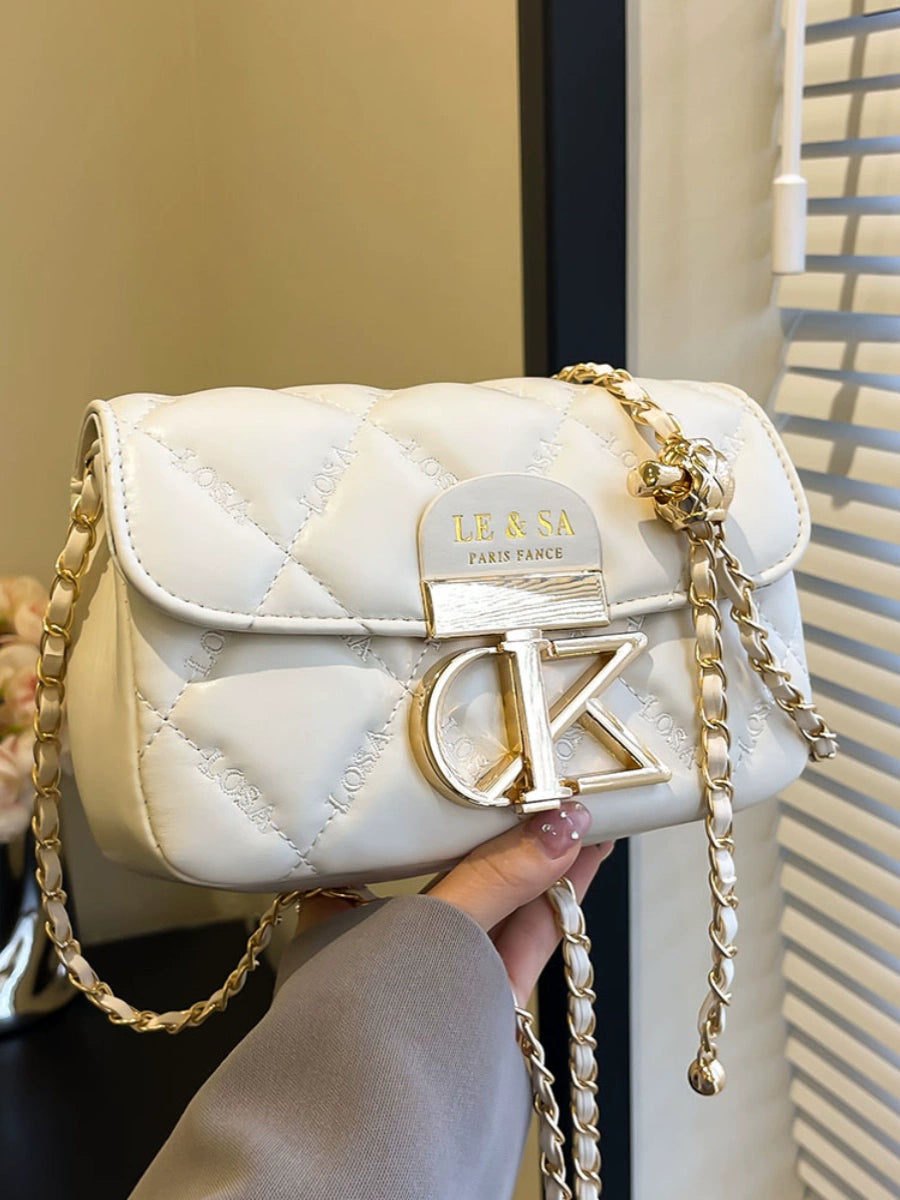 Women's Stylish Rhombus Chain Bag