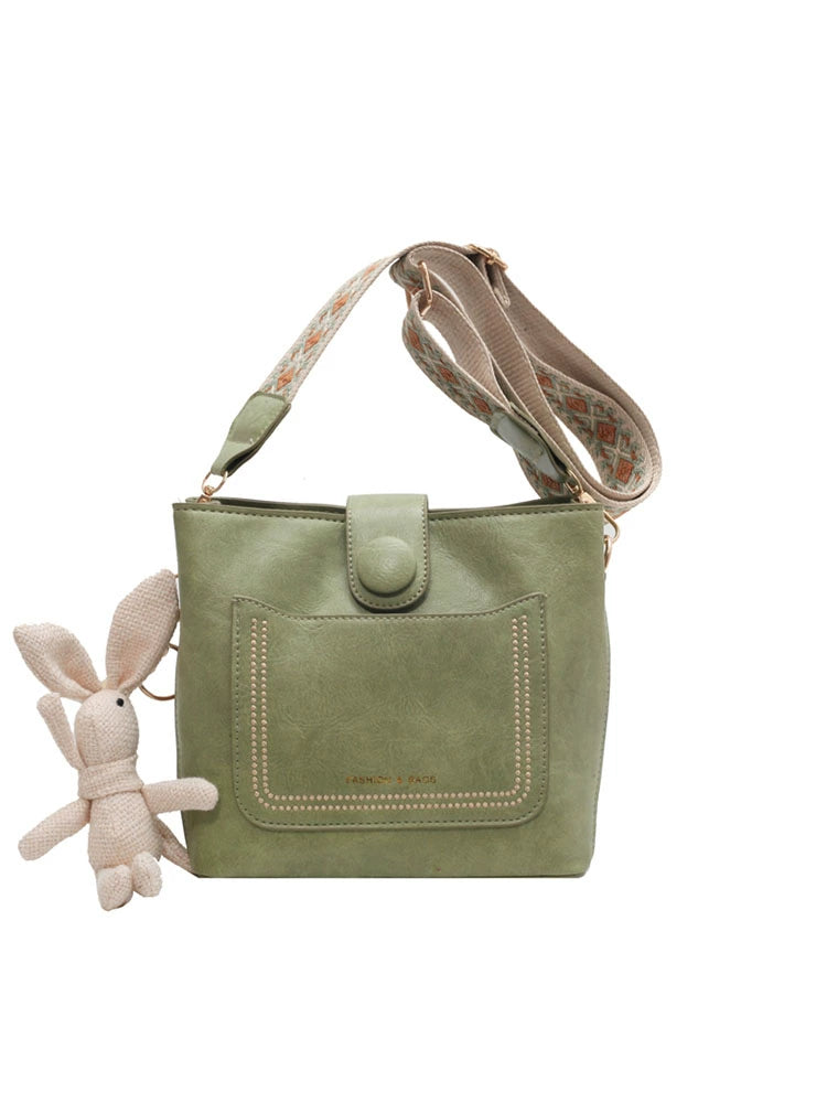 Women's Leather Casual Versatile Small Bag