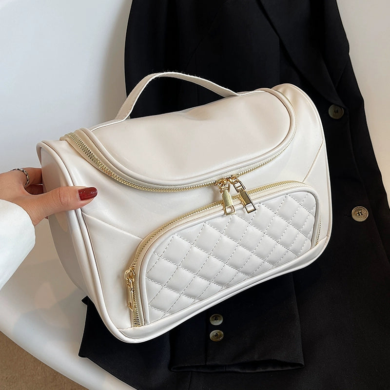 Women's Handheld Portable Cosmetic Bag