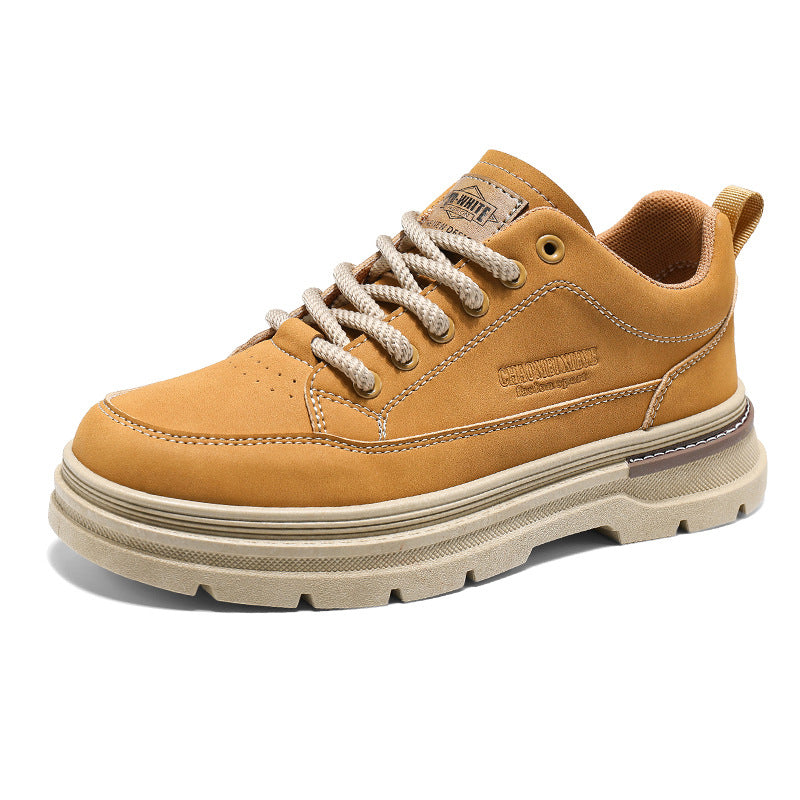 Men's Leather Tooling Martin Boots