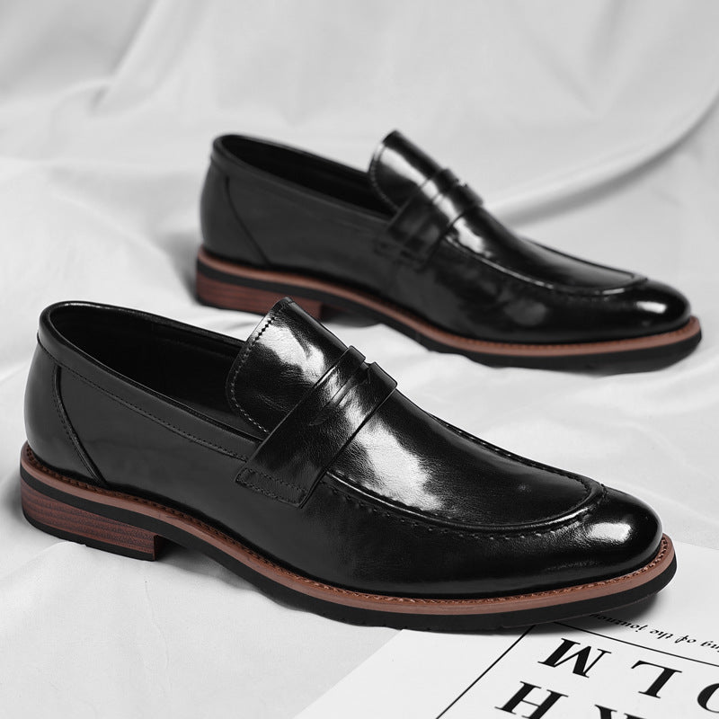 Men's Leather Pointed Formal Shoes