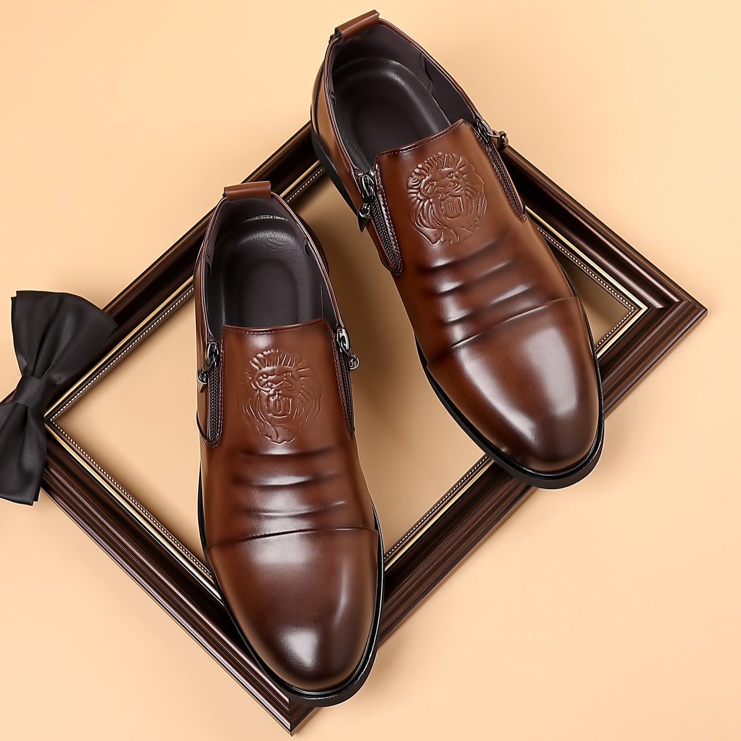 Men's Leather Pointed Versatile Fashion Shoes