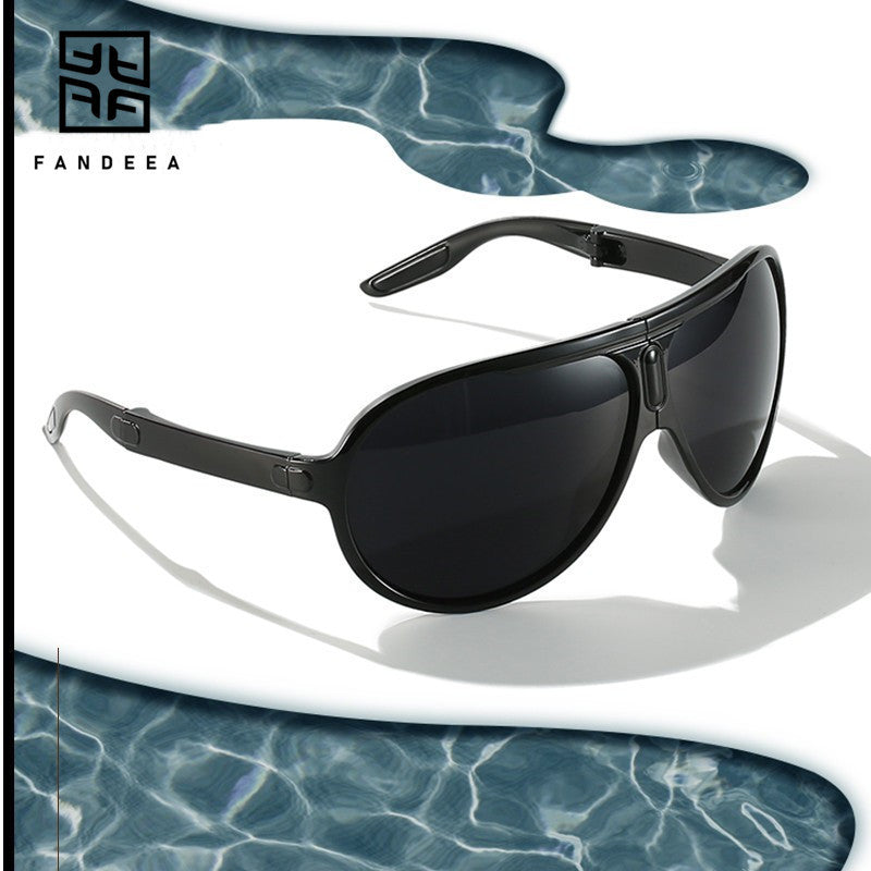 Men's Folding Portable Carry-on Sunglasses
