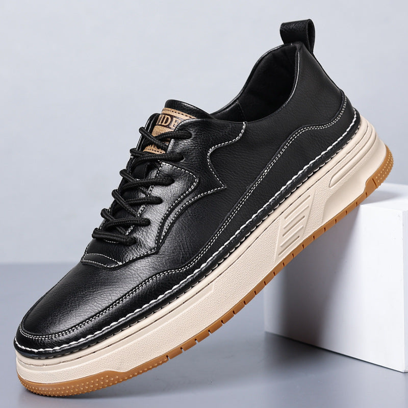 Men's Leather British Style Casual Shoes