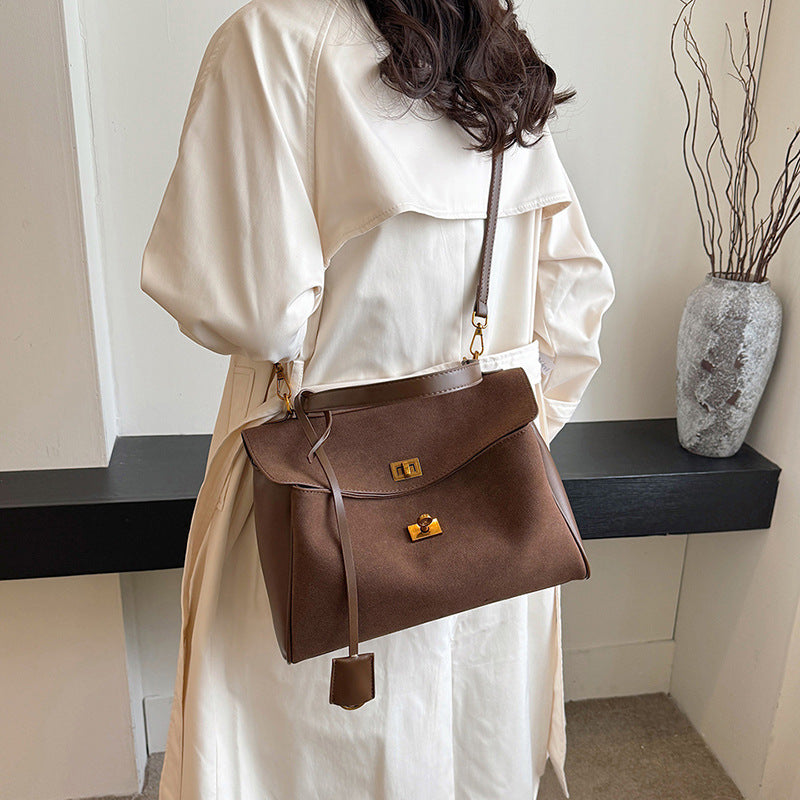 Women's Leather Fashionable Texture Handbag