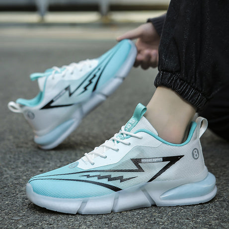 Men's Mesh Air Cushion Shock-Absorbing Running Shoes
