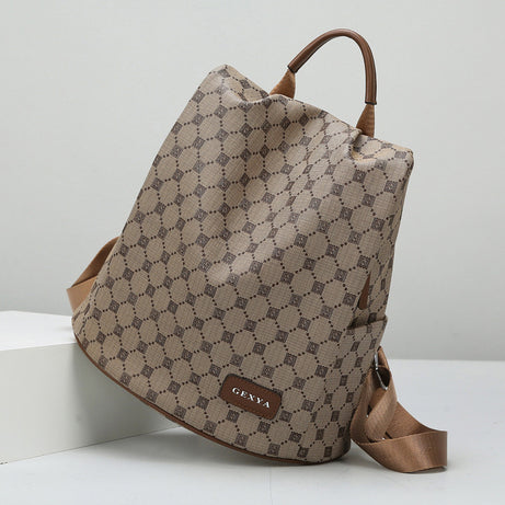 Women's PVC Fashion Large Capacity Backpack