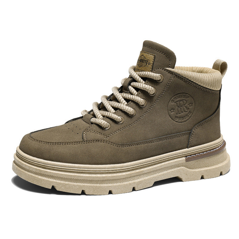 Men's High-Top Outdoor Tooling Martin Boots