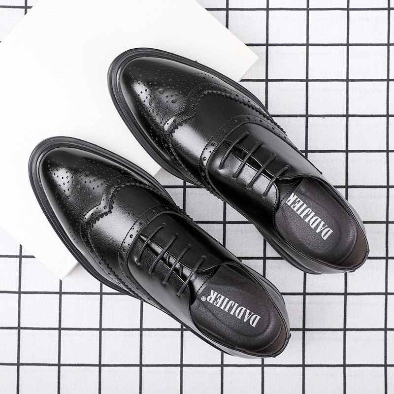 Men's Leather British Style Formal Shoes