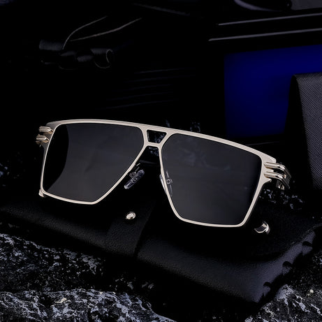 Men's Fashion Retro High-End Square Sunglasses