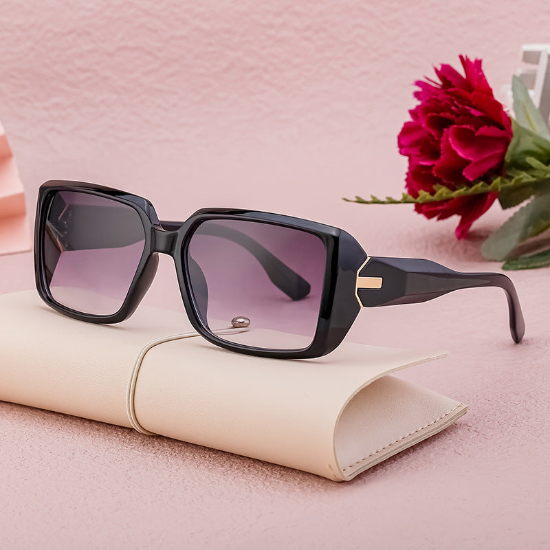 Women's Fashion Large Frame Square Trend Sunglasses