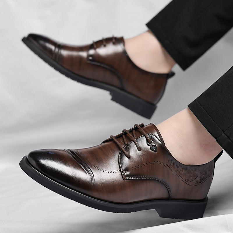 Men's Leather Fashion Trend Outdoor Shoes