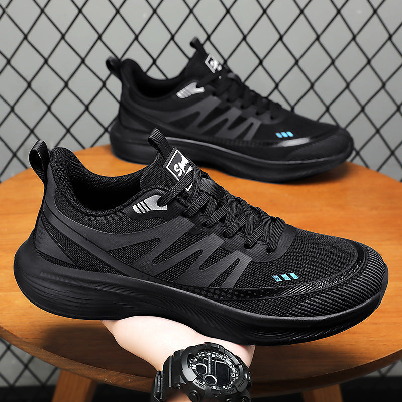 Men's Flying Woven Breathable Running Shoes