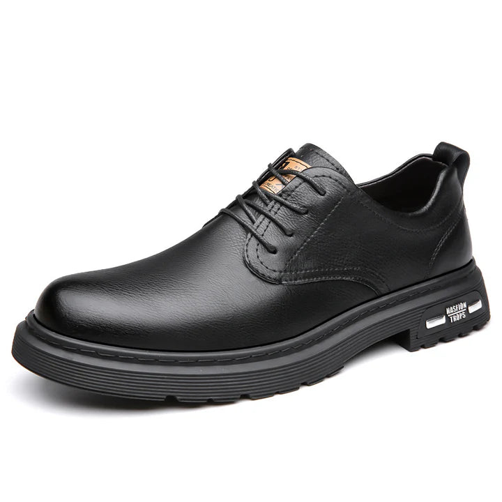 Men's Soft Leather Casual Oxford Shoes (In Stock)