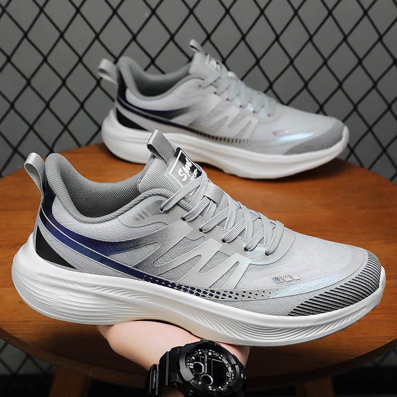 Men's Flying Woven Breathable Running Shoes