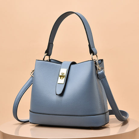 Women's Fashion Trendy Bucket Shoulder Bag