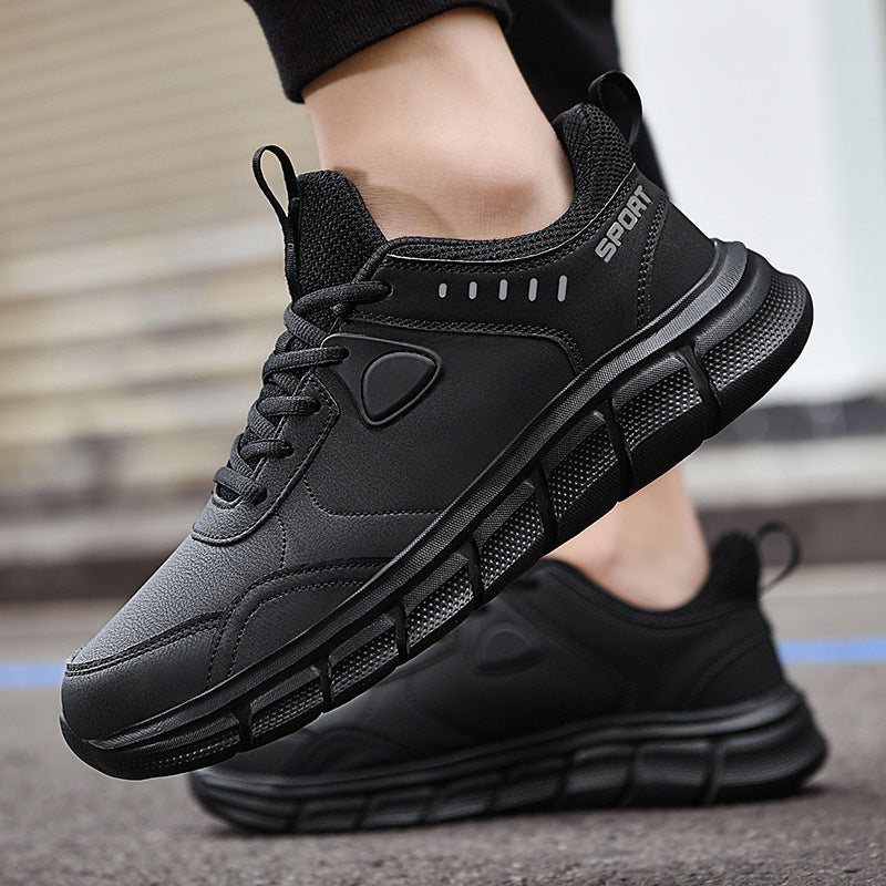 Men's Outdoor Leather Running Shoes
