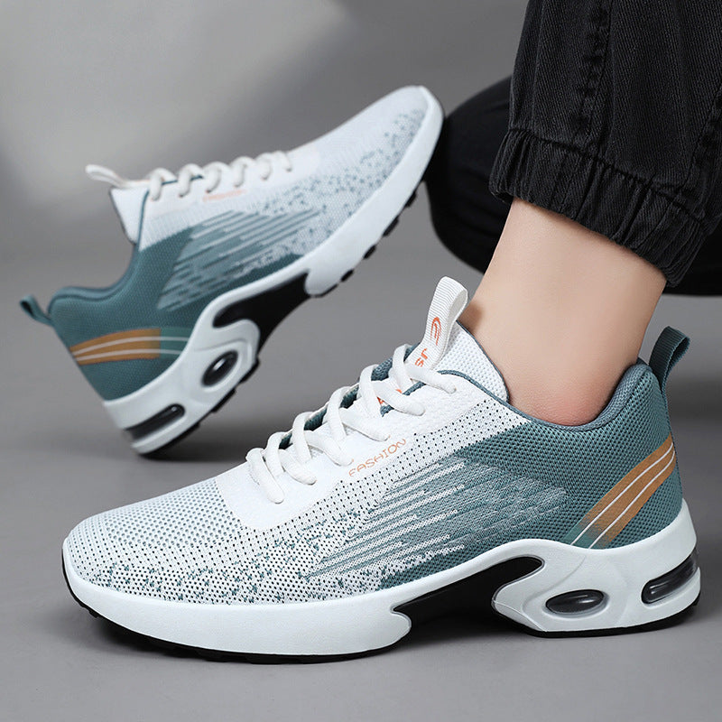 Men's Flying Woven Breathable Running Shoes