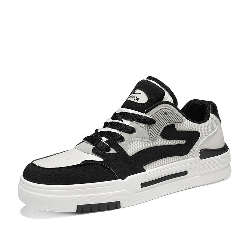 Men's Leather Trendy Casual Sneakers