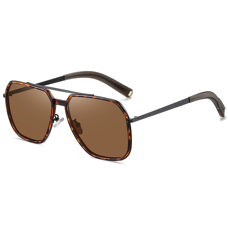 Men's Aluminum Magnesium Large Frame Sunglasses