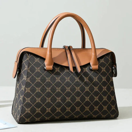 Women's Textured Large Capacity Shoulder Bag