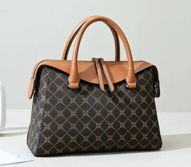 Women's Textured Large Capacity Shoulder Bag