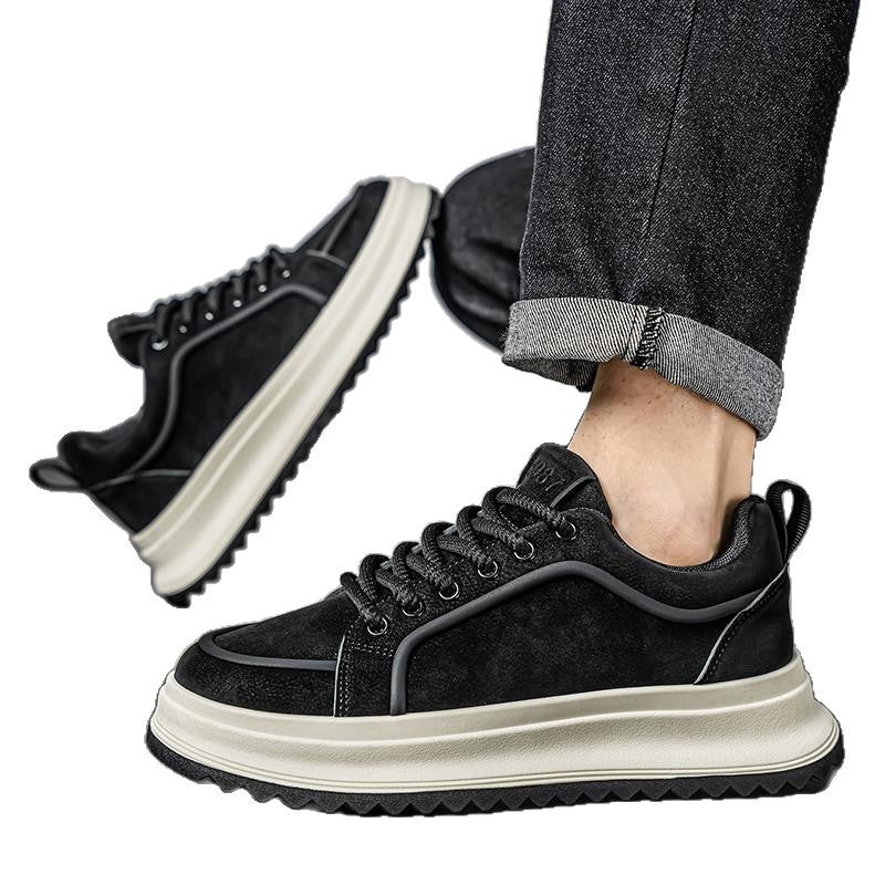 Men's Leather Outdoor Trendy Casual Shoes