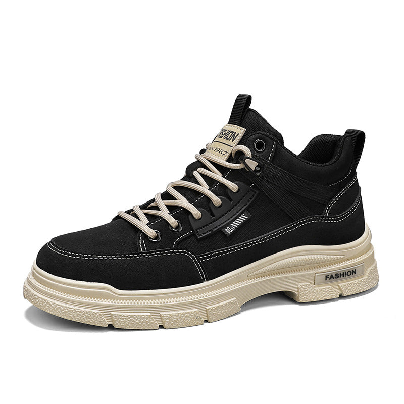 Men's British Style Fashion Lace-up Casual Martin shoes