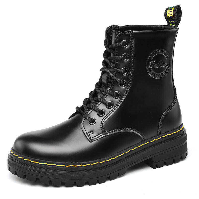 Men's Leather Outdoor Casual Martin Boots