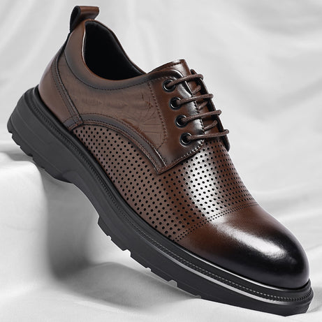 Men's Leather British Style Formal Shoes