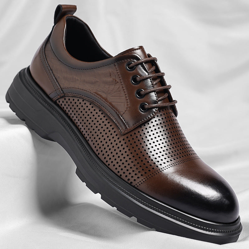 Men's Leather British Style Formal Shoes