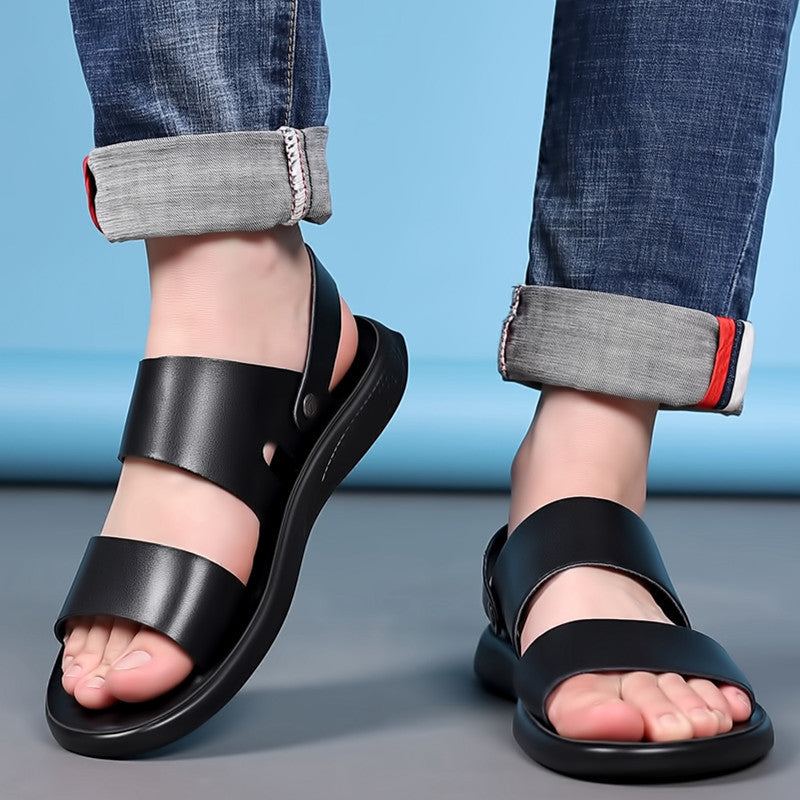 Men's Leather Breathable Cool Sandals