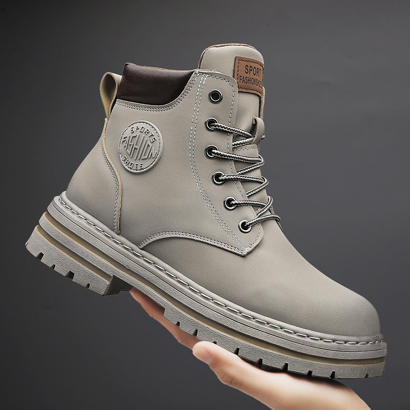 Men's Fashion Trend Lace-up Martin Boots (In Stock)